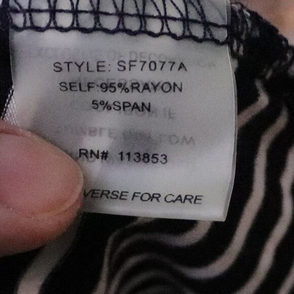 41 Hawthorn | Striped Long Sleeve Top Large - Picture 6 of 7